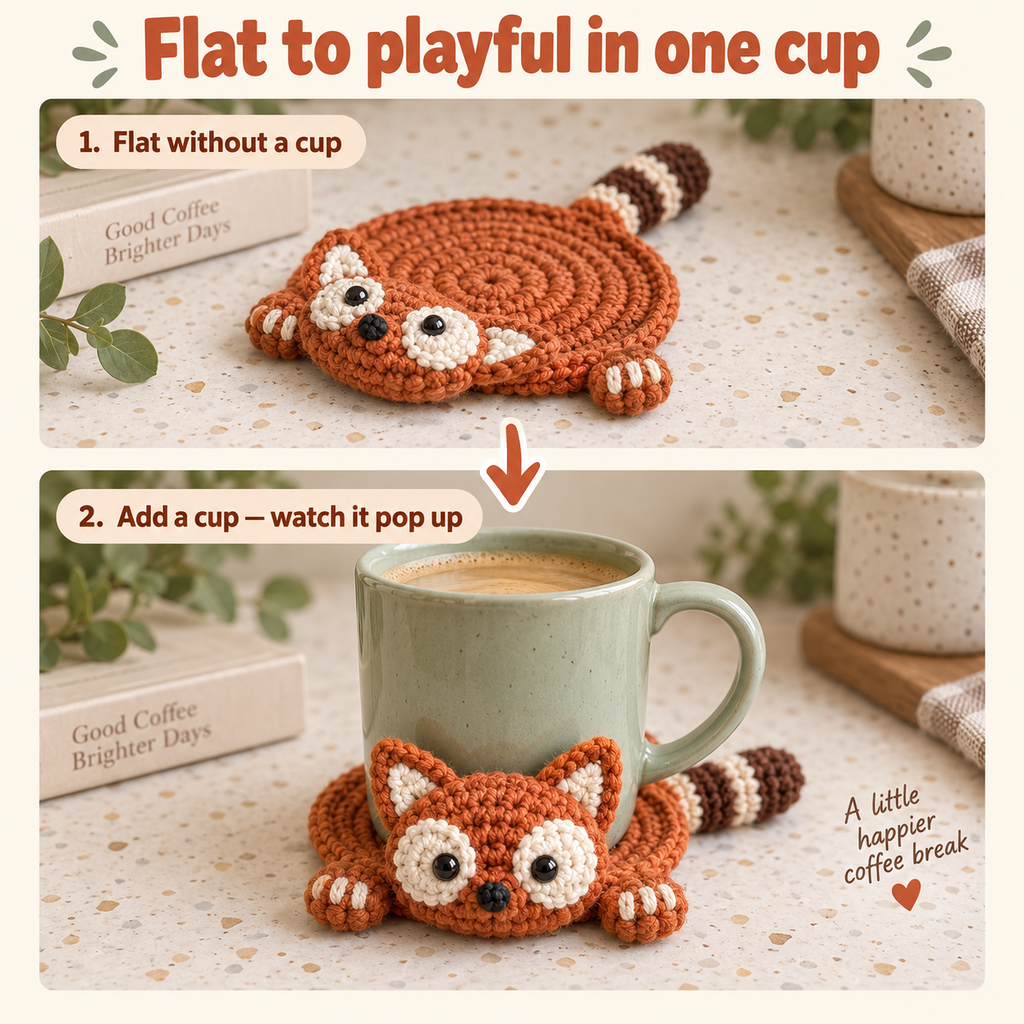Animal Coaster Crochet Pattern Bundle