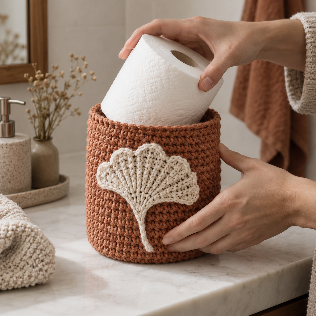 10 Crochet Toilet Paper Holder Patterns Bundle