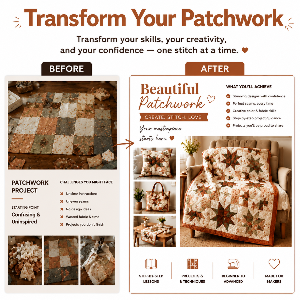 1000+ Patchwork Guide