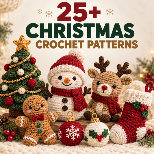 25+ Christmas Crochet Pattern