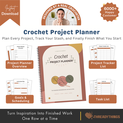 Crochet project planner