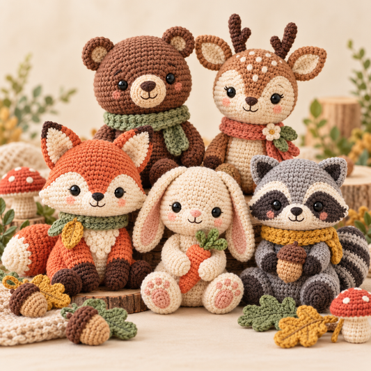 Woodland Friends Amigurumi
