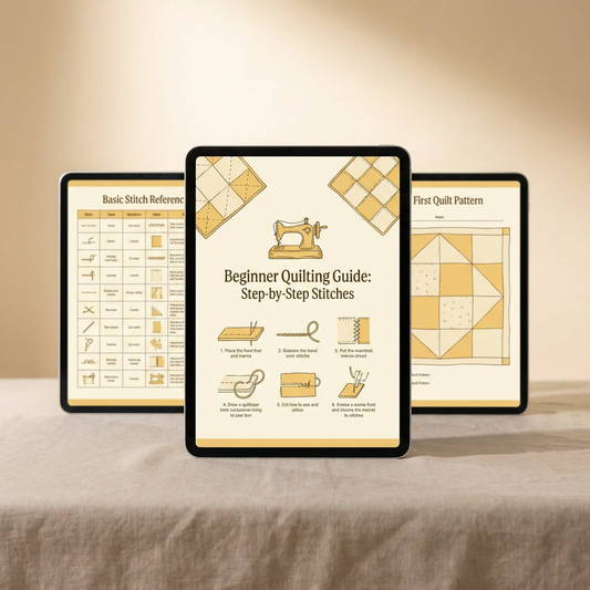 Beginner's Quilting Starter Notes