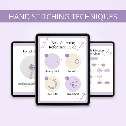 Hand Stitching Techniques Guide