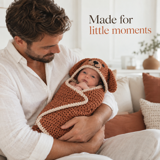 Baby Animal Cocoon Crochet Pattern